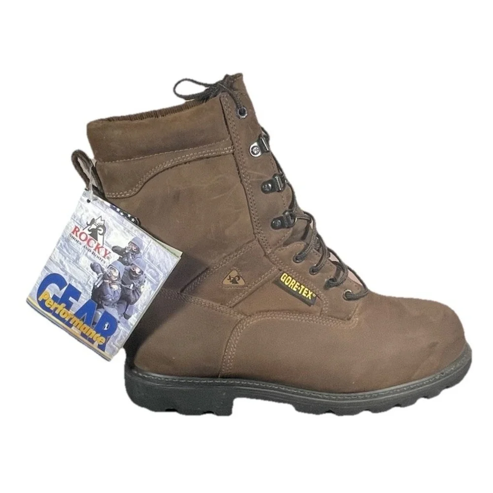 Rocky Ranger Work Boots 6223 Men's 11.5W Steel Toe GORE-TEX® 600G Thinsulate-NWT